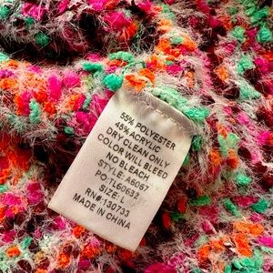 Umgee sweater 🍭multi color most pink